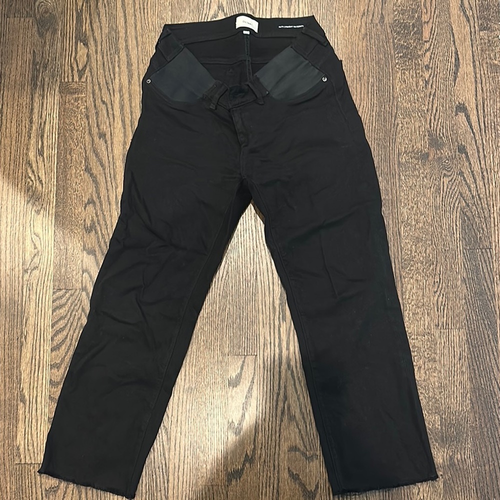 DL 1961 Maternity Black jeans